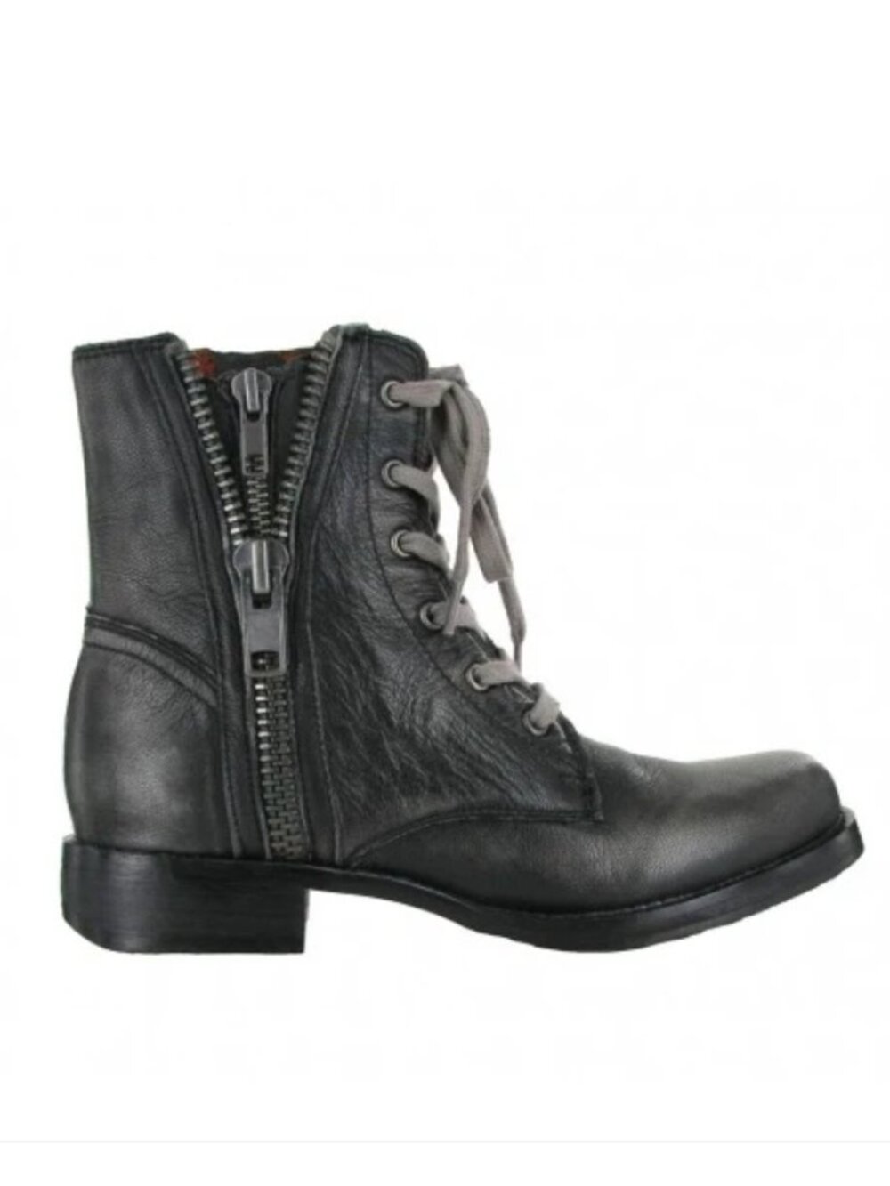 MIA Heritage Fatina Distressed Leather Combat Boots